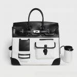 Otsese m&uuml;&uuml;gi 40-tolline uus meeste ja naiste plaatinav&auml;rvi kott, personaalne &otilde;lakott, crossbody kott, l&otilde;uend nahast detailidega, reisikott, k&auml;ekott 40x22x35cm elevandiluuvalge