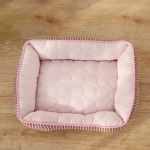 Breathable Pet Cooling Mat for Dogs and Cats - Portable Easy to Clean Pink Size M