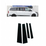 Mercedes-Benz Vito Class W639 2003~2014 2013 2012 jaoks 4 tk Must aknaliistu katteid Aknapiilarid B C Piilarid Veerus Autotarvikud must