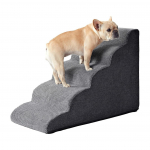 Lemmikloomade libisemisvastane k&auml;snaramp diivanitele ja vooditele: Koera- ja kassiastmed eemaldatava kattega Small 3-Step (40*38*30cm)