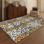 Euroopa Leopard K&otilde;rgekvaliteediline Vaip Elutuba Kodu Kaunistus Vabaaja Diivan Suure Pindalaga Vaibad Magamistuba Voodi K&otilde;rval Libisemisvastane P&otilde;randamatt 60x90cm