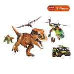 Juuraajastu Dinosaurus Maailma Loomapark Klotsid Ehitusklotsid Dinosaurus Kujud Linn Dino Robot Dinosaurus M&auml;nguasjad Lastele Kingitused brown