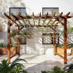 Paviljoni piirdetugi &ndash; Puidust tuged varjualuse, pergola ja v&auml;lim paviljoni konstruktsiooni stabiilsuse tagamiseks One Size must