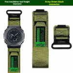 Casio kaheksanurksed Hachioji 5611 GM2100/GBM-2100 seeria l&otilde;uendist nailonist k&auml;ekella rihm m&auml;gironimine meeste k&auml;ev&otilde;ru tarvikud GM2100 GBM-2100