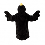 Hane tekk-pusak, suurusega, kantav tekk-pusak varrukatega t&auml;iskasvanutele ja lastele, soe, hubane flanellist magamiskott M