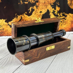 Teleskoop, Graveeritud Spiooniklaas, Piraaditeleskoop, Isadep&auml;eva kingitus, Kingitus abikaasale, Kingitus pojale, Steampunk kingitus
