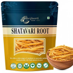 BrijBooti Shatavari Root 100 Gr Raw Indian Asparagus Racemosus Yellow Shatawar Organic satawari Pure Yellow Root - Natural Satavar 100GM