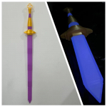 KPop Deemonik&uuml;tid Zoey Rumi Mira Cosplay 3D Prinditud Huntrx Cheer Stick Valgustikk Toetuspulk Relvad Halloweeni Kost&uuml;&uuml;mi Rekvisiidid