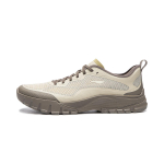 Li Ning Sandstone Cushioning Slip Resistant Abrasion Resistant Rebound Low top Casual Shoes Men's Light Brown AGCW113-3 39