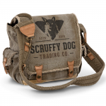 SCRUFFY DOG Vintage Messenger Bag meestele ja naistele - 13 l&otilde;uendist kott 7 tasku, tahvelarvuti ja s&uuml;learvuti hoiuruumiga ning reguleeritava &otilde;larihma ja