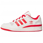 Adidas Originals FORUM CL Low top Skateboard Shoes Unisex White Red JQ1533 45⅓