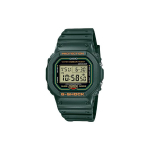 CASIO Meeste G-SQUAD Seeria Must Kell DW-5600RB-3 DW-5600RB-3 Green Strap