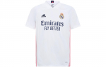 adidas Real Madrid 20-21 Hooaeg Kodus&auml;rk Kirjalogo Triipudega FM4735 XL