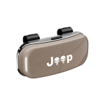 Jeepi autole P&auml;ikesesirm Prillikarp Hoidik Kaitsev Korraldaja Jeep Grand Cherokee Wrangler JK Gladiator Compass Renegad jaoks gray