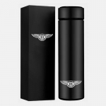 Uuele Bentley Flying Spurile, Continental GT-le, Bentaygale, Mulsanne'ile Uue Auto Logo Roostevabast terasest m&auml;rk Termoskann Auto termokann must