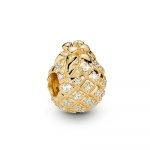 Pandora &Uuml;liarmsas Ananassikujuline Ripats Unisex Aksessuaarid 767904CCZ Gold, Pineapple
