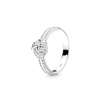 Pandora S&auml;tendav S&otilde;lm 925 H&otilde;bedast S&otilde;rmus Naiste s&otilde;rmused 190997CZ 54