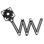 Keraamiliste plaatide auguotsija Universaalne augul&otilde;ikur koos positsioneerimisstantsiga Multifunktsionaalne &uuml;lit&auml;pne telliskiviartefakt kuue volditav joonlaud