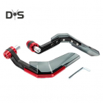 1 paar mootorratta k&auml;ekaitset tuuleklaasiga CNC alumiiniumist universaalne 22 mm juhtraua k&auml;ekaitse Mootorratta mustuseratta t&otilde;ukeratta muutmise tarvikud