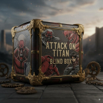 Attack on Titan Mystery Box Shingeki no Kyojin Anime Kujukeste Komplekt Eren Mikasa Levi Tegevuskuju Kogutav Lauakaunistus Ilus Kingitus