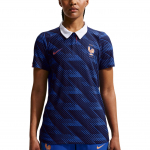 Nike Aero-Fit 2026/27 Hooaeg Prantsusmaa Rahvuskoondis Kodum&auml;ngija Versioon Kerge Elastne Hingav Pullover L&uuml;hikeste Varrukatega Jalgpallis&auml;rk IB5248-480 L