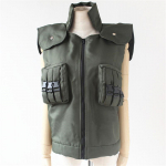Scione Jaapani anime multifilmi Cosplay kost&uuml;&uuml;mid Hatake Kakashi t&auml;iskomplekt Roheline Ninja Unisex Vest R&otilde;ivas S