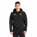Adidas Meeste Manchester United Hiina S&otilde;lm Jalgpalli Kapuutsiga S&auml;rk M