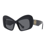 Loewe kassikujulised p&auml;ikeseprillid Must/Suitsune Lasteprillid LW40128I-01A 51,Black
