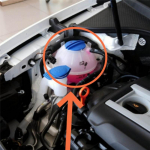 Radiaatori jahutusvedeliku paisupaak pudel 1K0121407A Auto mootorile VW Golf MK6 Jetta MK5 Tiguan Passat CC jaoks valge