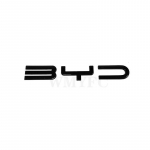 Tarvikud Auto Esipamperi Embleem M&auml;rk Kleebis Must S&uuml;siniku Logo &Uuml;mberehitus Kleebis For BYD SEAl EV DMi 2023 2024 2025 A Style must