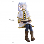 15cm Anime Friereni figuur Friereni tegevusfiguur Frieren istuv figuur PVC mudel M&auml;nguasjade kollektsioon Kuju Kingitus t&ouml;&ouml;laua kaunistus 15cm