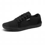 Meeste laia varbaga kingad Barefoot Unisex Plus Size vabaaja tossud Hingavad minimalistlikud kingad naistele Zero Drop Sole Walking Flat 37 must