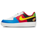UNO x Nike Air Force 1 Low 50. aastap&auml;ev Meeste tossud Valge Kollane-Zest &Uuml;likoolipuna DC8887-100 42.5