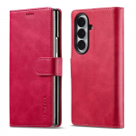 Rahakott PU nahast Samsung Galaxy Z Fold 7 6 5 4 3 Fold7 Fold6 Fold5 Fold4 5G telefoni&uuml;mbrise jaoks kaardihoidjaga raamatukate Galaxy Z Fold7 Heleroosa