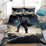 Star W-Wars The Mandalorian Tekikott Komplekt Kodu Stiilis Voodipesu Pehme Pesu Puuvillane Voodi 3 Osaline Komplekt &Uuml;li&otilde;pilaste &Uuml;hiselamu Kingitus 135x200cm