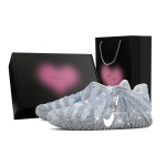 Nike Ja Morant 3 Mysterious Whisper, Heart Box Kulumiskindlad madalad korvpallijalatsid Unisex Sinine Valge HF2794-100(Team773--) 40