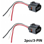 2 tk VW Golf Jetta Touareg Touran Amarok Passat Polo Scirocco Sharan T5 jaoks Nukkv&otilde;lli asendi anduri pistiku &uuml;henduspesa 8K0973703