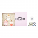 COACH Mini proovikingituse karp meestele ja naistele, EDT Huafu Rui l&otilde;hn 4,5 ml + California Dream 4,5 ml + New York Women's Fragrance 4,5 ml pruun