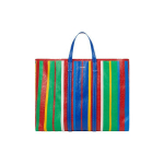 Balenciaga Barbes East-West Poekott triibuline Kuninglik sinine/Mitmev&auml;rviline Naiste kott_kotid 671405-2100N-4361 Shopping Bag Set(Basic Set+Shopping Bag)