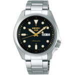 Seiko 5 Sports SRPE57K1 Must sihver Automaatne Meeste k&auml;ekell 40mm h&otilde;be