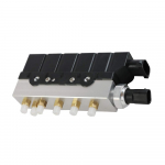 Mercedes S-klass W220 S430 &otilde;hkvedrustuse kompressori ventiiliplokk (2000-2006) 2203200258 Air Suspension Compressor Valve Block