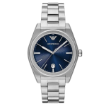 Emporio Armani AR11620 Sinise sihverplaadiga meeste k&auml;ekell 41mm h&otilde;be
