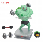 Anime Pokemon Fitness Lihaseline Mees Tegevuskuju Gengar Charmander Psyduck Squirtle Bulbasaur Snorlax PVC Kujuke Mudel M&auml;nguasjad Kingitus