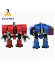 Buildmoc Loominguline Robotis&otilde;ja Mehh M&auml;ng Mehhikad Robotid Haamritega Mudeli Ehitusklotsid M&auml;nguasjad Lastele Poistele S&uuml;nnip&auml;evakingitused blue