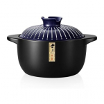 Donabe savipott, 2,5L, l&auml;bim&otilde;&otilde;t 21cm, serveerib 2-3 inimest, kuumakindel savi, gaasipliidiga &uuml;hilduv, lekkekindel disain, kaanega s&ouml;&ouml;gipulkade hoidja, k&otilde;rge kuumus