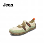 Jeep Naiste Mary Jane Kingad Takjapaeltega, Madala Suuga Lamedad Kingad, &Uuml;mar Nina, Tasane Tald 40 roheline