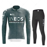 Ineos Grenadier UUS S&uuml;gisene Jalgrattas&auml;rgi Komplekt Pikkade Varrukatega Kiiresti Kuivav Rattas&otilde;iduriided &Uuml;htne Komplekt MTB Riided Jalgratturi Riided Ropa Ciclismo XL