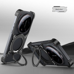 Magnetiline Metallist Soomus Eemaldatav Raamita &Uuml;mbris Xiaomi 17 ultra jaoks Objektiivi Kaitsega Kaitseriba &Uuml;mbris Xiaomi 17 Ultra must