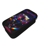 Moodne Number 19 Lamine Y-Yamal Pliiatsikott Pliiatsikotid &Otilde;pilasele Suure Mahutavusega Kott Kontori T&otilde;mblukuga Kirjatarbed 21x10.5x5cm black