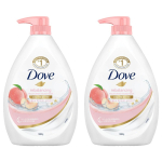 Dove Valge Virsik Tasakaalustav Kehapesugeel 1 kg 2 tk white